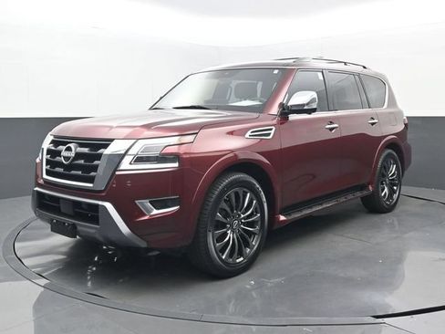 Used 2023 Nissan Armada Platinum w/ Captain's Chairs Package AWD/4WD image 27