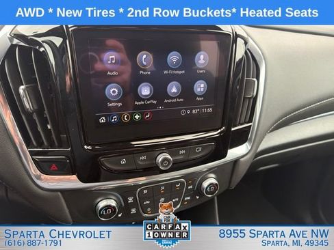 Used 2023 Chevrolet Traverse LT w/ Rear Camera Mirror Package AWD/4WD image 16