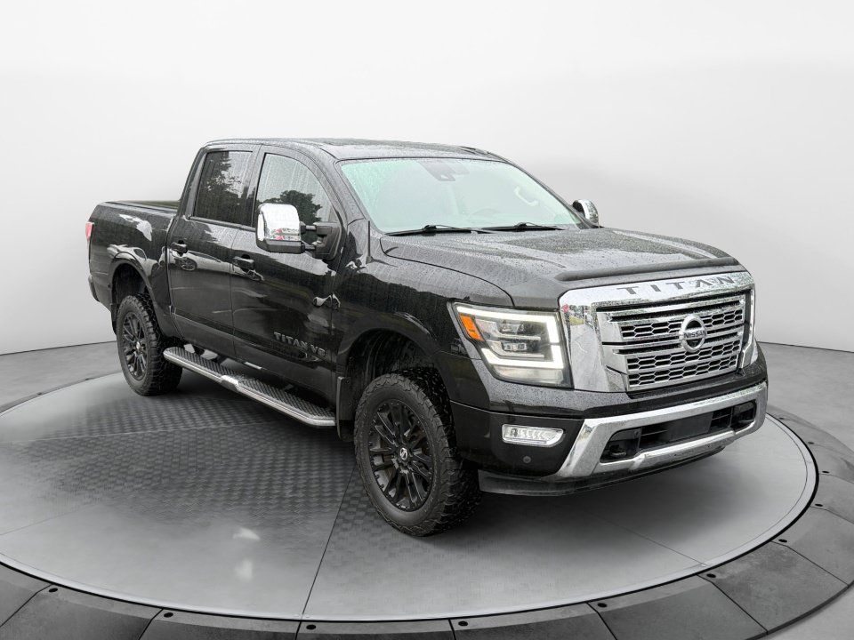 Used 2020 Nissan Titan SL w/ Moonroof Package AWD/4WD image 1