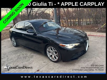 Used 2020 Alfa Romeo Giulia Ti w/ Active Blind Spot Package