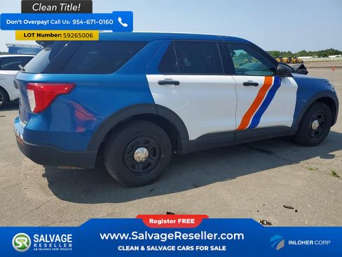 Used 2021 Ford Explorer 4WD Police Interceptor w/ Ultimate Wiring Package image 4