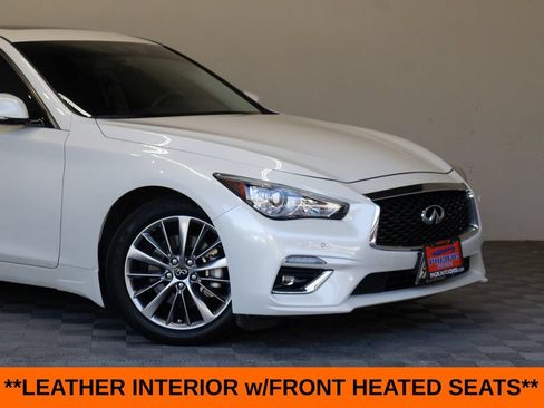 Used 2023 INFINITI Q50 Luxe w/ Cargo Package RWD image 3