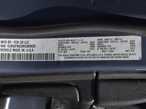 Used 2021 Jeep Grand Cherokee Limited w/ Quick Order Package 2GK 80th AWD/4WD image 27