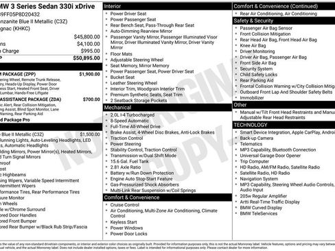 Used 2023 BMW 330i xDrive Sedan w/ Premium Package image 2