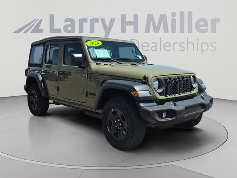Used 2026 Jeep Wrangler Unlimited Sport AWD/4WD image 7