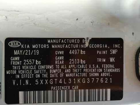 Used 2019 Kia Optima LX w/ LX 17" Wheel Package FWD image 33