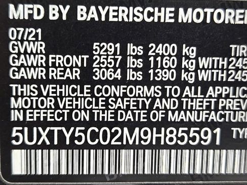 Used 2021 BMW X3 xDrive30i w/ Premium Package image 28