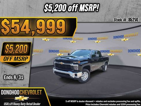 New 2026 Chevrolet Silverado 2500 LT AWD/4WD image 1