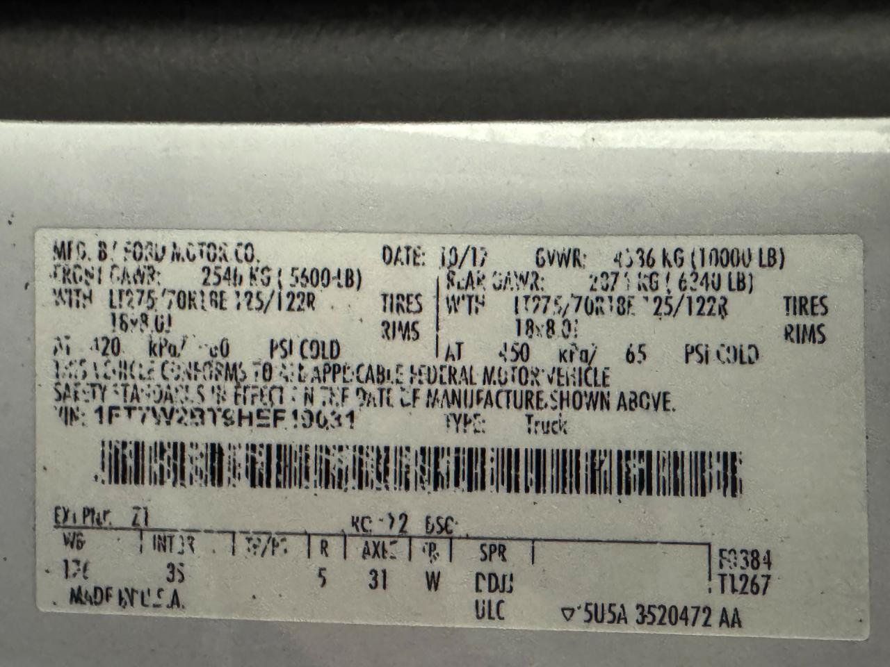 Used 2017 Ford F250 XLT AWD/4WD image 13