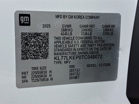 New 2026 Chevrolet Trax ACTIV w/ Sunroof Package image 35