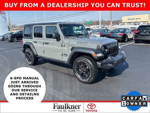Used 2021 Jeep Wrangler Unlimited Sport image 1