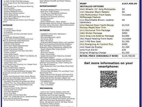 Used 2024 Mercedes-Benz EQS 450+ 4MATIC SUV image 9