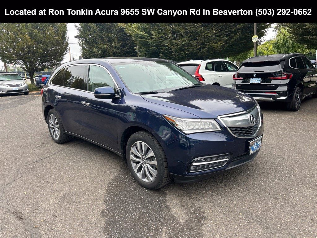 Used 2014 Acura MDX w/ Technology Package AWD/4WD image 1