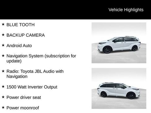 Certified 2026 Toyota Sienna XSE FWD image 5