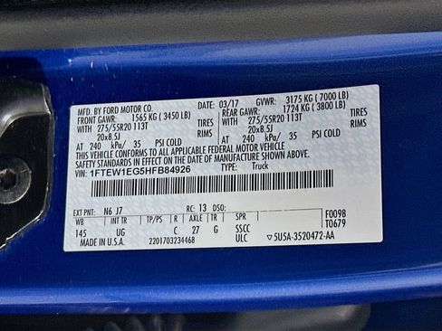 Used 2017 Ford F150 XLT w/ Equipment Group 302A Luxury image 27