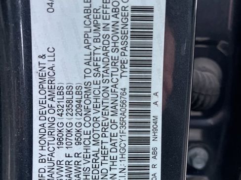 Used 2024 Honda Accord EX image 7