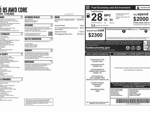 Used 2025 Volvo S60 B5 Core image 4