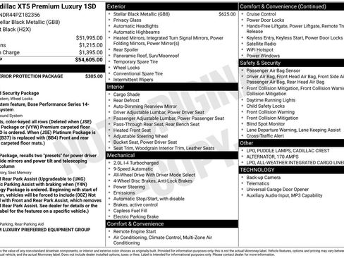 Certified 2023 Cadillac XT5 Premium Luxury image 11