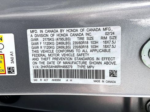 Used 2024 Honda CR-V EX image 34