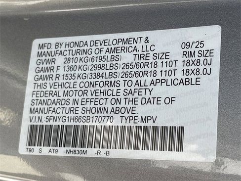 New 2025 Honda Pilot TrailSport image 29