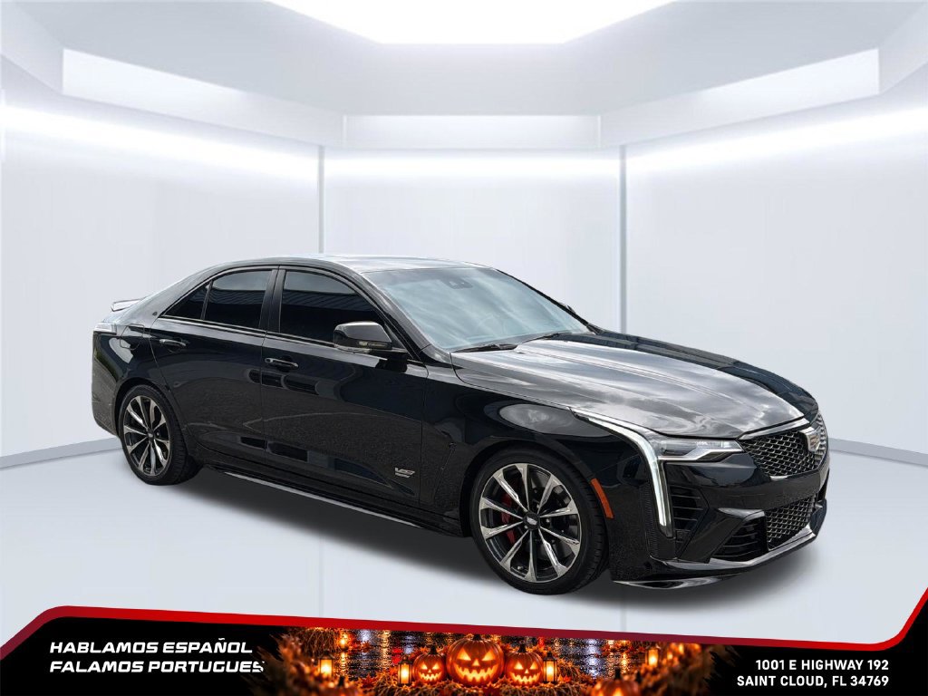 Certified 2023 Cadillac CT4 V Blackwing w/ Driver Assist Package RWD image 11