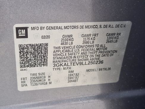 Used 2020 GMC Terrain SLE w/ Elevation Edition AWD/4WD image 49