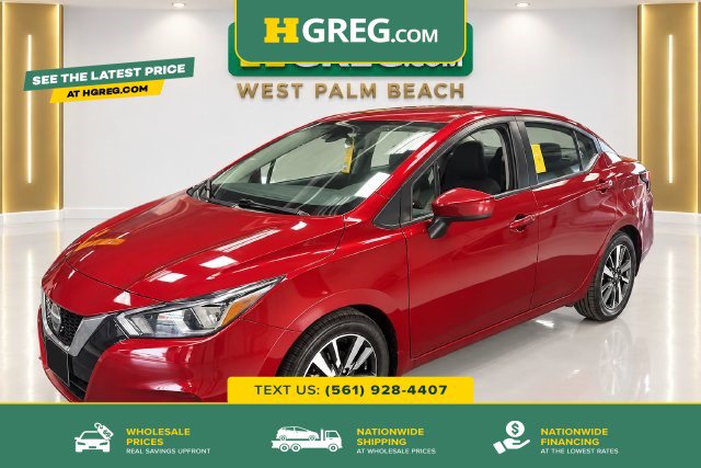Used 2022 Nissan Versa SV w/ Trunk Package FWD image 1