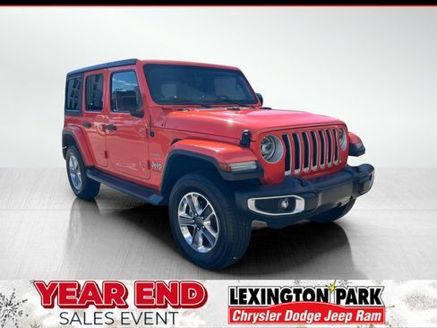Used 2020 Jeep Wrangler Unlimited Sahara image 1