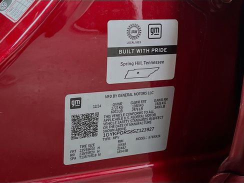 Used 2025 Cadillac XT6 Sport w/ Technology Package AWD/4WD image 35