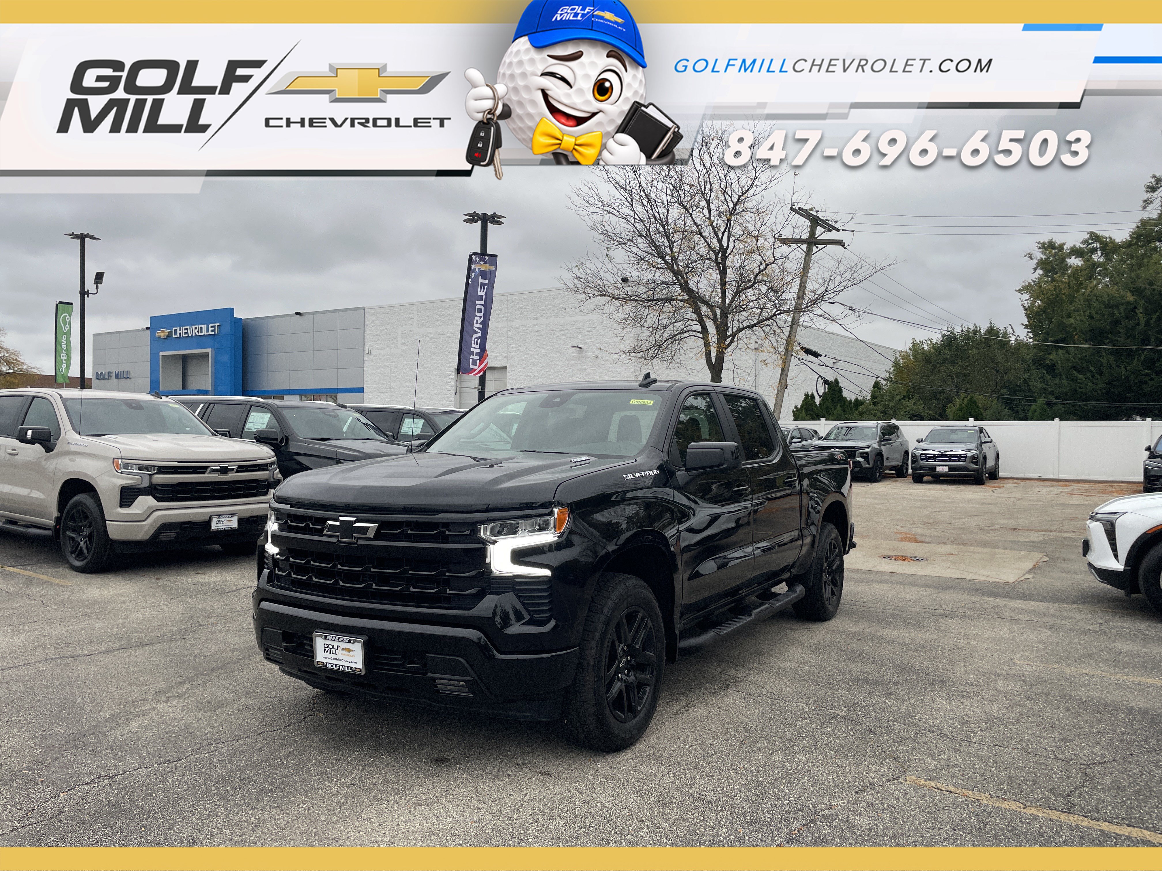 New 2026 Chevrolet Silverado 1500 RST w/ RST Select Package AWD/4WD image 1