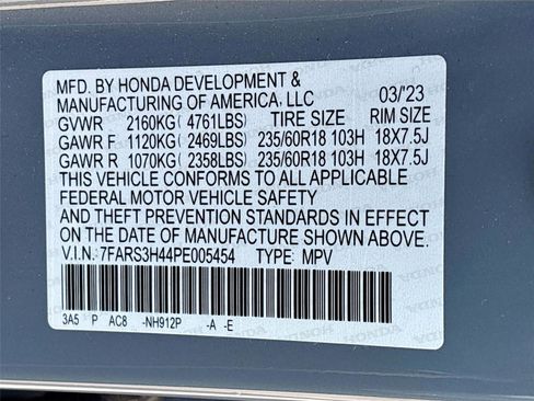 Certified 2023 Honda CR-V EX image 36