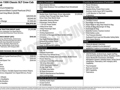 Used 2023 RAM 1500 Classic SLT w/ Trailer & Traction Group AWD/4WD image 6