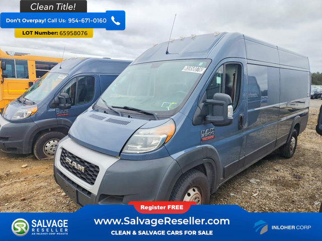 Used 2020 RAM ProMaster 3500 FWD image 1