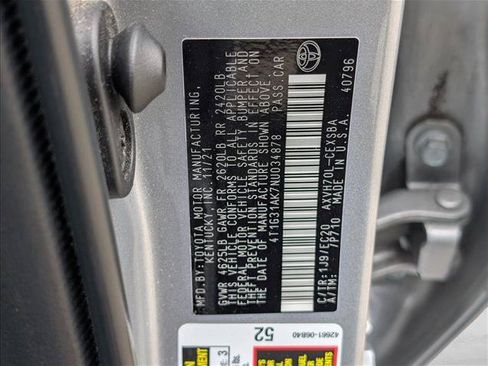 Used 2022 Toyota Camry SE FWD image 22