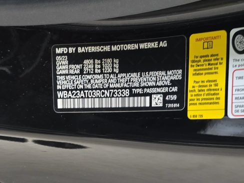 Used 2024 BMW 430i Convertible w/ M Sport Package RWD image 29
