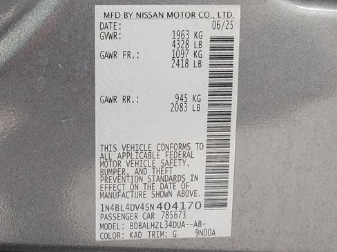 Used 2025 Nissan Altima 2.5 SV image 27