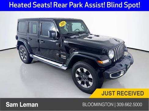 Used 2018 Jeep Wrangler Unlimited Sahara image 1