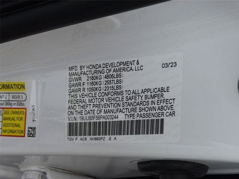 Used 2023 Acura TLX w/ A-SPEC Pkg FWD image 41