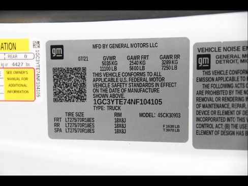 Used 2022 Chevrolet Silverado 3500 LT w/ Convenience Package image 24