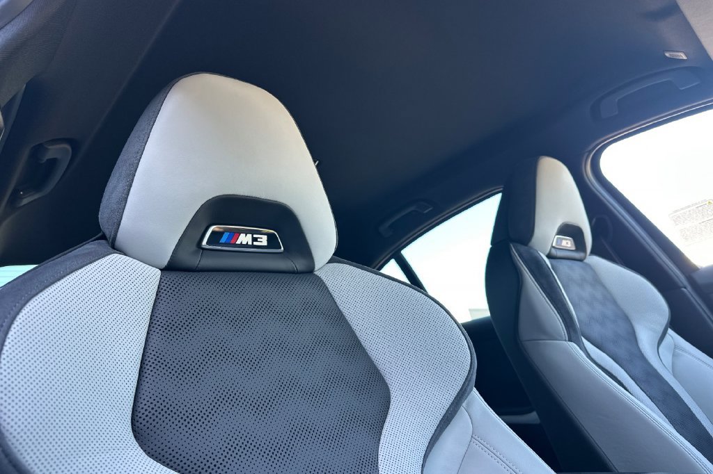 Used 2024 BMW M3 Competition w/ Parking Assistance Package RWD image 17