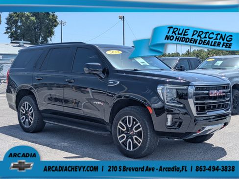 Used 2023 GMC Yukon AT4 w/ LPO, Floor Liner Package AWD/4WD image 2