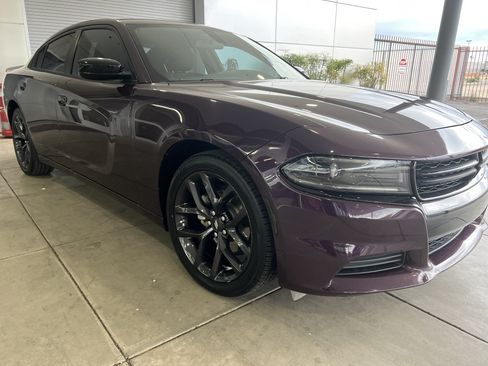 Used 2022 Dodge Charger SXT w/ Blacktop Package RWD image 3