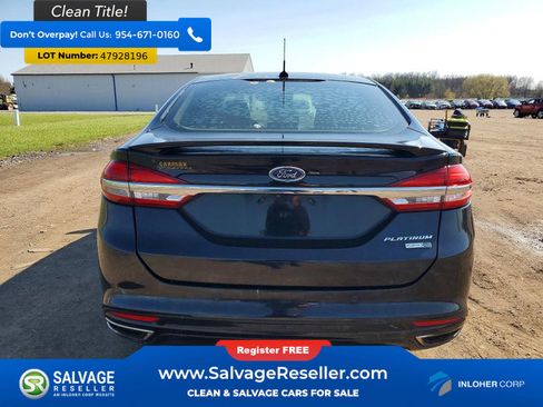 Used 2017 Ford Fusion Platinum AWD/4WD image 8
