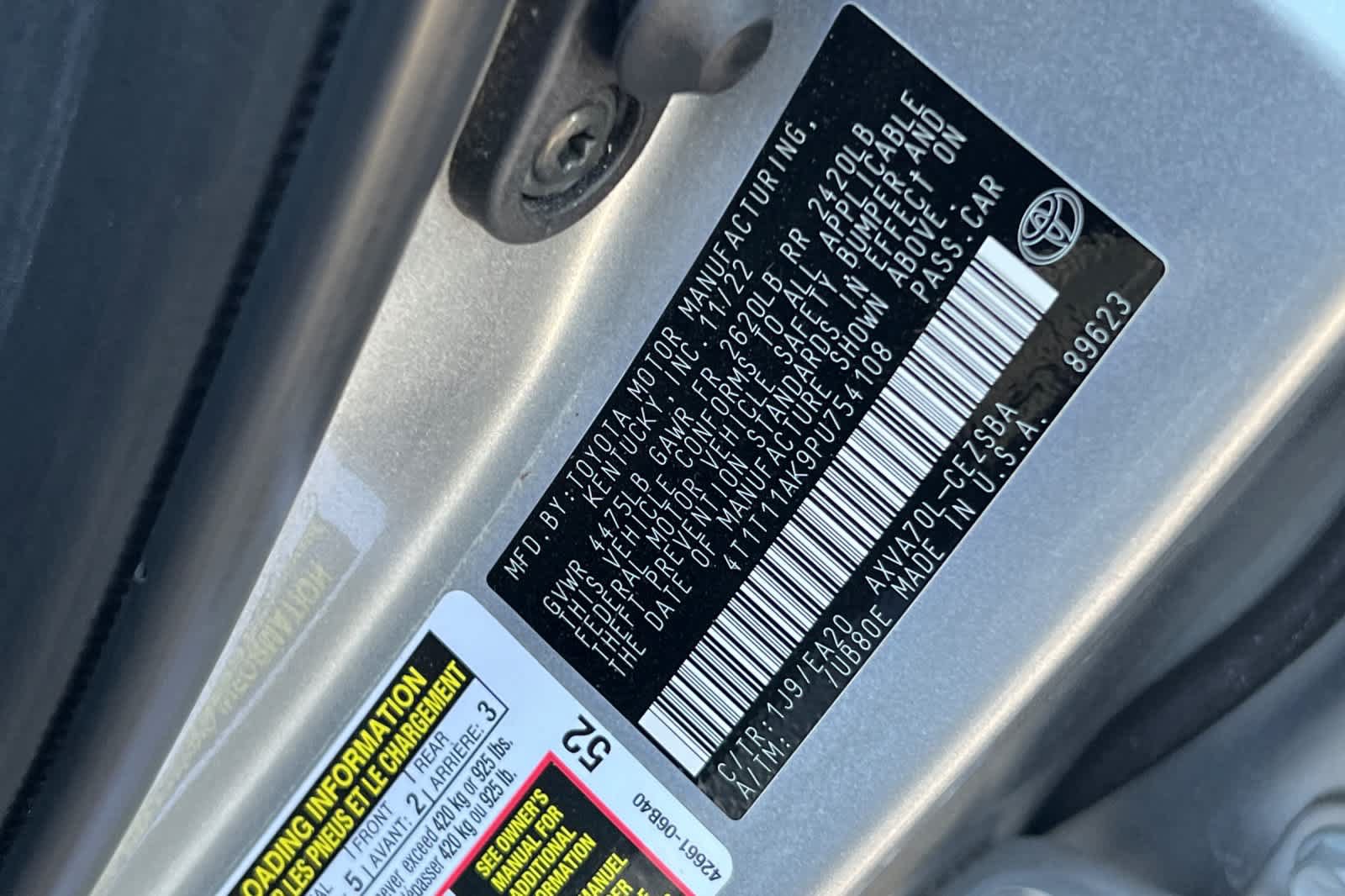 Used 2023 Toyota Camry SE w/ Convenience Package FWD image 26