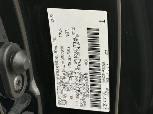 Used 2026 Toyota Tundra SR5 AWD/4WD image 23