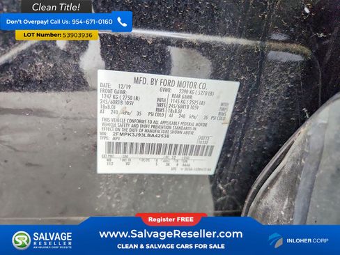 Used 2020 Ford Edge SEL w/ Convenience Package FWD image 17