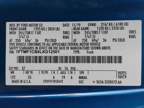 Used 2020 Ford F150 XL w/ Equipment Group 101A Mid image 34