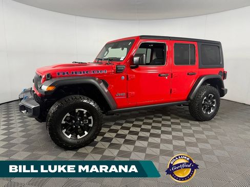 Used 2025 Jeep Wrangler Unlimited Rubicon 4xe w/ Safety Group AWD/4WD image 1