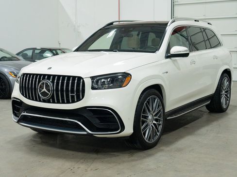 Used 2021 Mercedes-Benz GLS 63 AMG 4MATIC+ SUV image 3