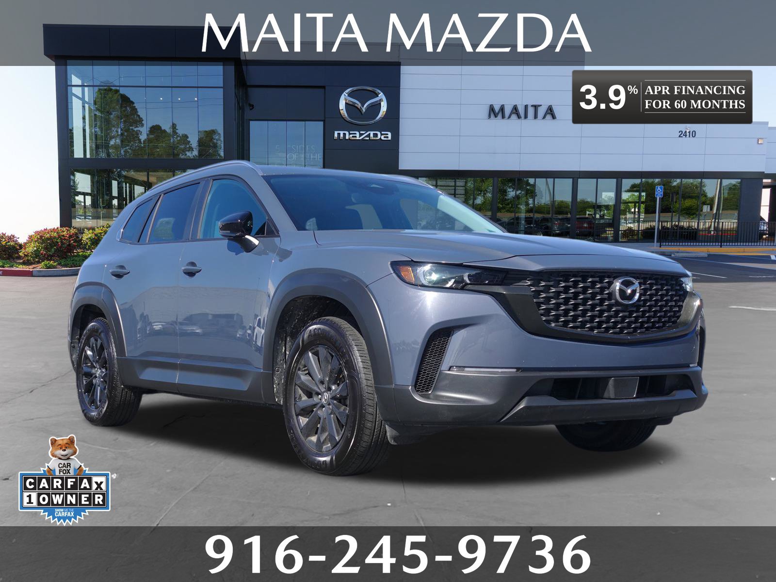Certified 2025 MAZDA CX-50 AWD 2.5 S w/ Premium Package 360° Tour